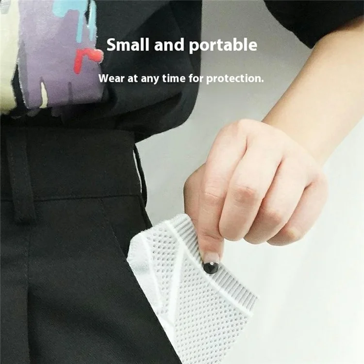 AOLIKES 8201 1Pc Breathable Wrist Support Brace for Badminton Fitness Extended Compression Wristband - Black+Grey S