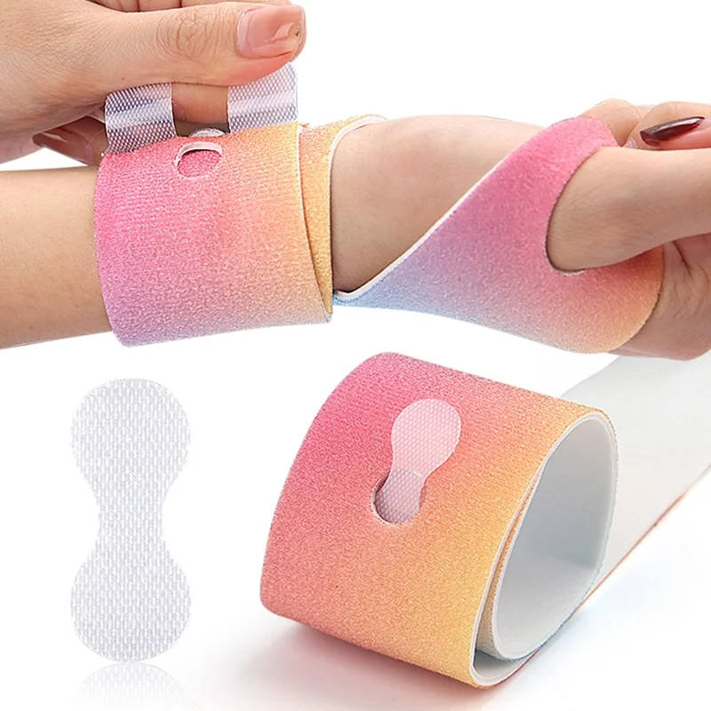 105 1Pc Colorful Wrist Brace Strap Adjustable Magic Tape Sport Guard for Multiple Body Areas - Color C