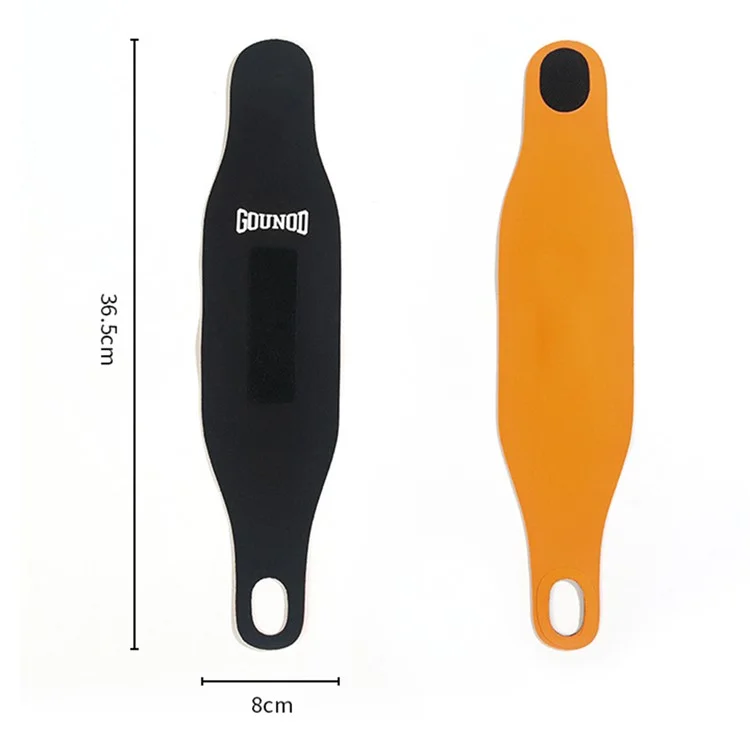 GOUNOD HS070 Bracelet de Soutien du Poignet Manchon de Compression Protection de la Gaine Tendineuse pour Soulagement de la Douleur et Fitness - Noir + Orange