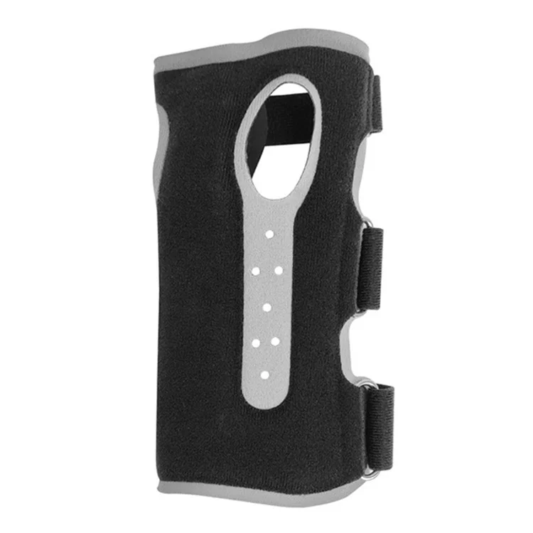 YF-JS018 1Pc Sports Wrist Support Brace Aluminum Bar Anti Sprain Wrist Guard for Basketball Volleyball Weightlifting - Black