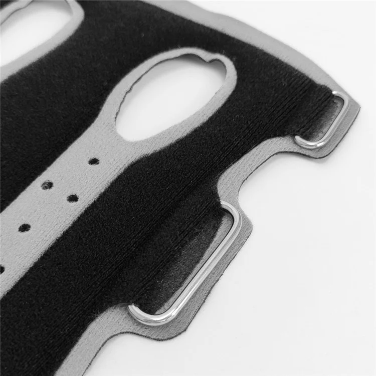 YF-JS018 1Pc Sports Wrist Support Brace Aluminum Bar Anti Sprain Wrist Guard for Basketball Volleyball Weightlifting - Black
