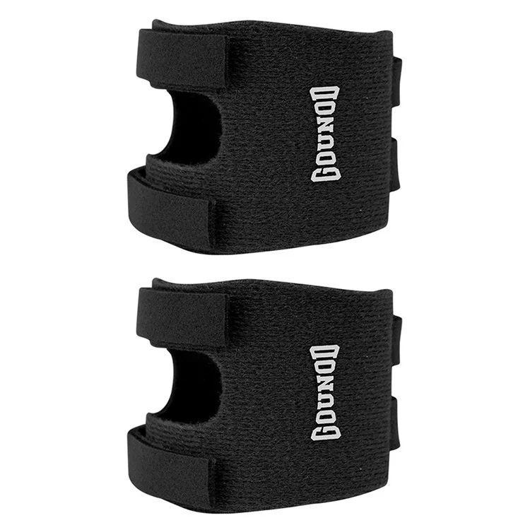 GOUNOD HW003 Support de Poignet de Sport (1 Paire) Protection TFCC, Bandage de Récupération et Compression - Noir