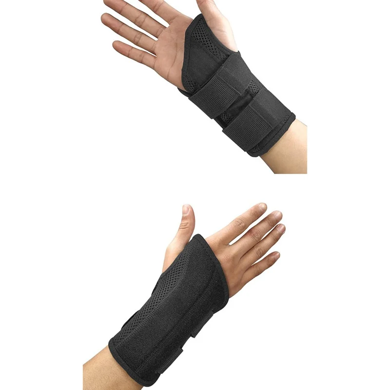 YF-JS012 1 Stück Fitness-Handgelenkschutz Gegen Verstauchungen Kompressions-Gelenk-Bandage für Basketball - Rechte Hand S / M