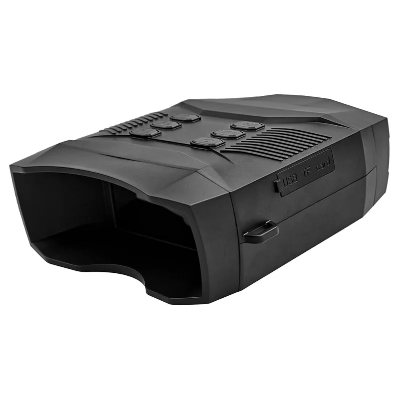 Binóculos de Visão Noturna Infravermelha 5K com Tela HD de 3 Polegadas, Zoom Digital 10X e Lanterna