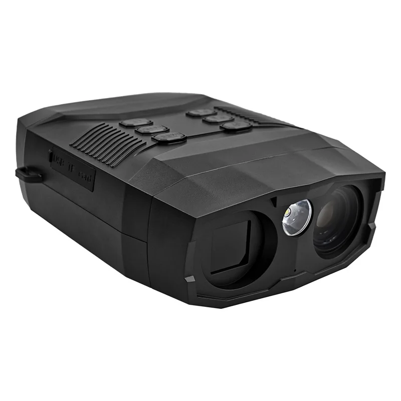 Binóculos de Visão Noturna Infravermelha 5K com Tela HD de 3 Polegadas, Zoom Digital 10X e Lanterna