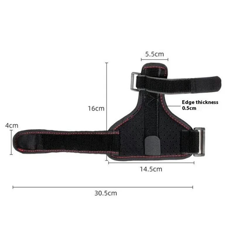 027 Thumb Brace Wrist Support Free Size Adjustable Compression Wrap for Pain Relief  /  Injury Prevention - Grey