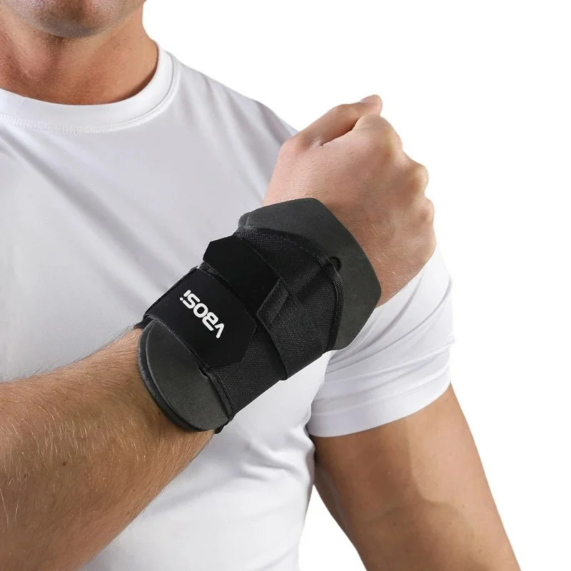 VBOSI 6025V Wrist Compression Strap Adjustable Wrist Brace Wraps for Football Baseball Basketball - M