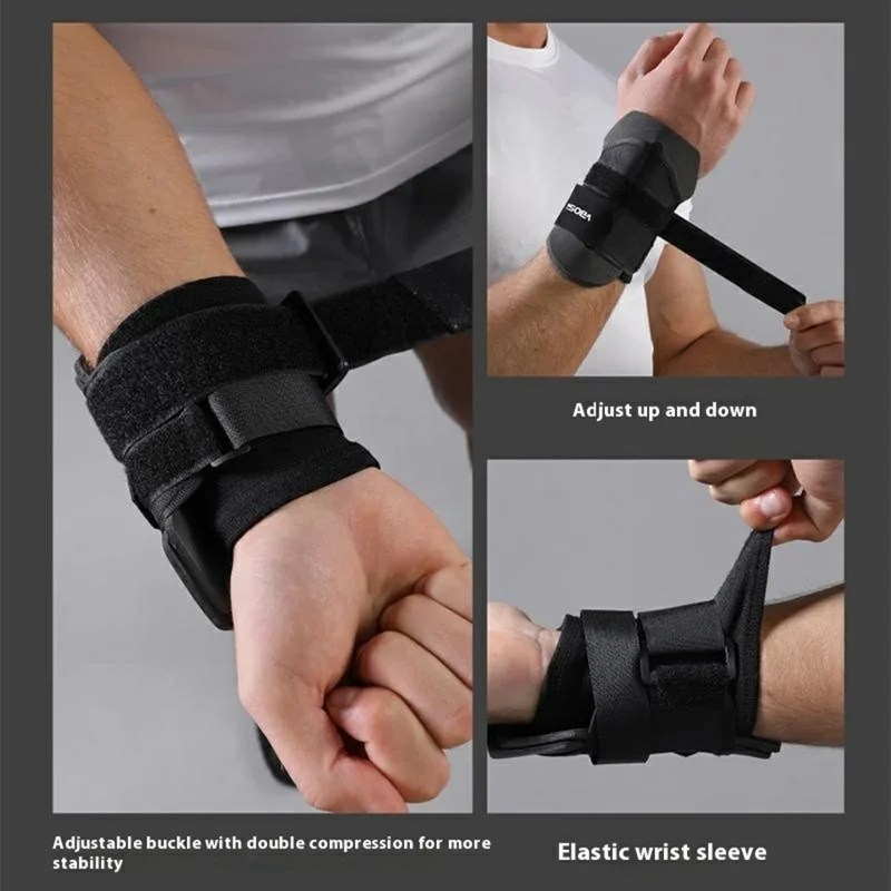 VBOSI 6025V Wrist Compression Strap Adjustable Wrist Brace Wraps for Football Baseball Basketball - M