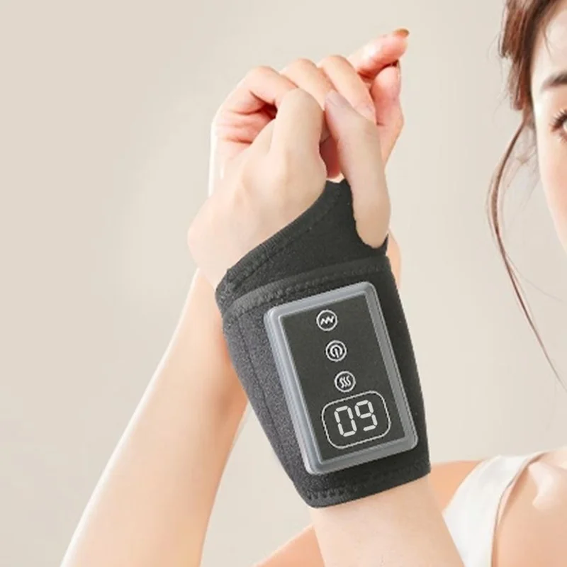 YX-A08 Hand Massager Heat Therapy Smart Portable Wrist Care Device with 6 Vibration Modes  /  5 Temperature Settings