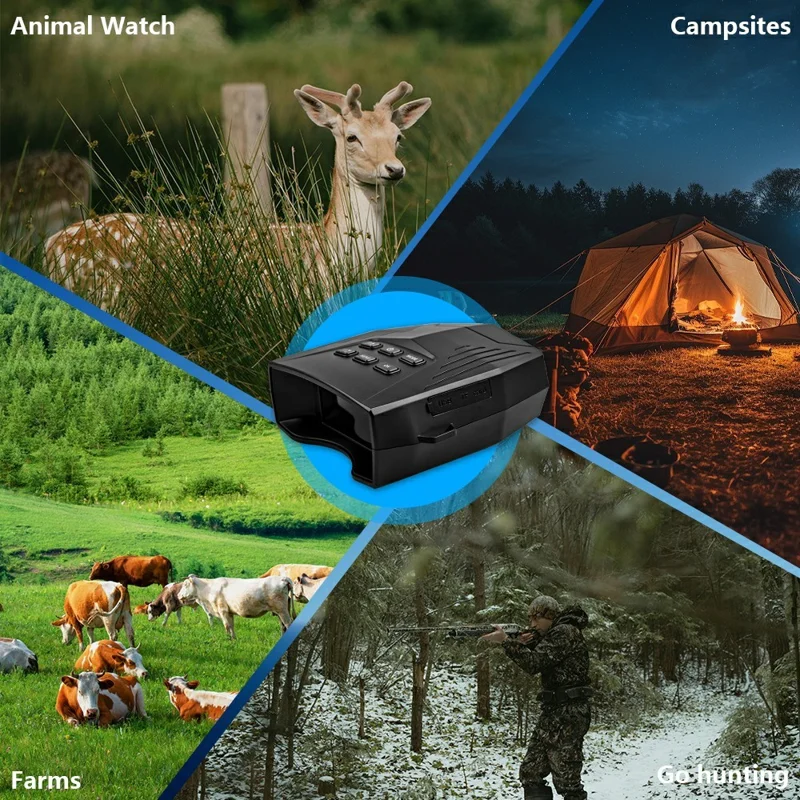 Z8 Nachtkijker 5K 60MP Infrarood Camera Telescoop met Zaklamp voor Buitentoezicht