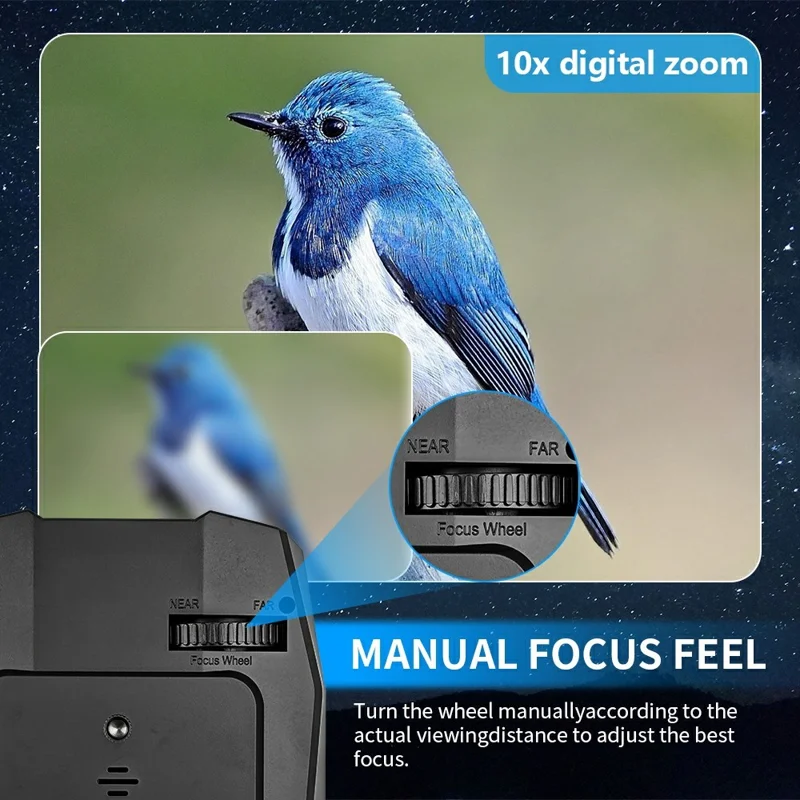 Z8 Nachtkijker 5K 60MP Infrarood Camera Telescoop met Zaklamp voor Buitentoezicht