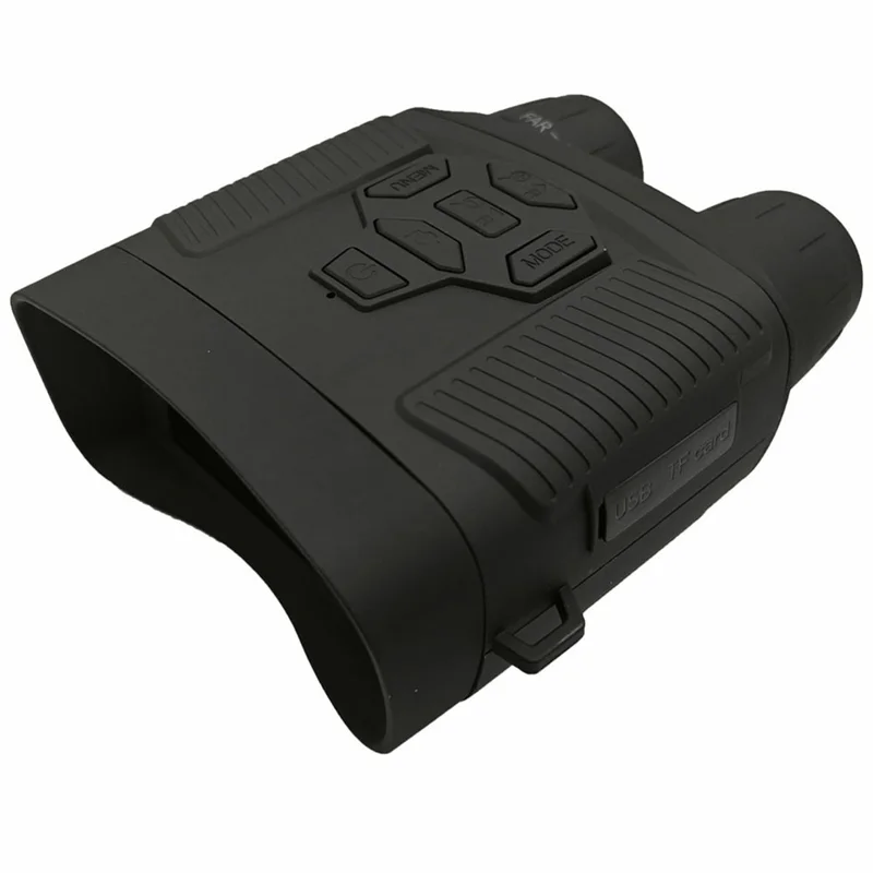 Y6 Night Vision Binoculars 36MP Digital 5X Zoom 4K 3 Inch LED Screen Telescope No Memory Card - Black