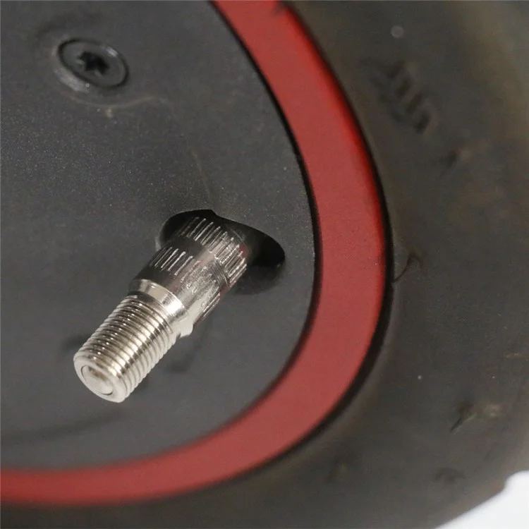 Pour XIAOMI MIJIA M365 / M365 Pro Motor Scooter 25MM Inflatable Front Extension Air Valve Steel Air Nozzle Electric Car Accessories