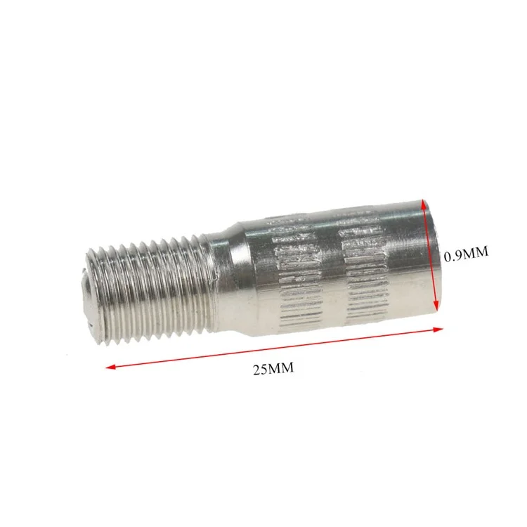 Pour XIAOMI MIJIA M365 / M365 Pro Motor Scooter 25MM Inflatable Front Extension Air Valve Steel Air Nozzle Electric Car Accessories