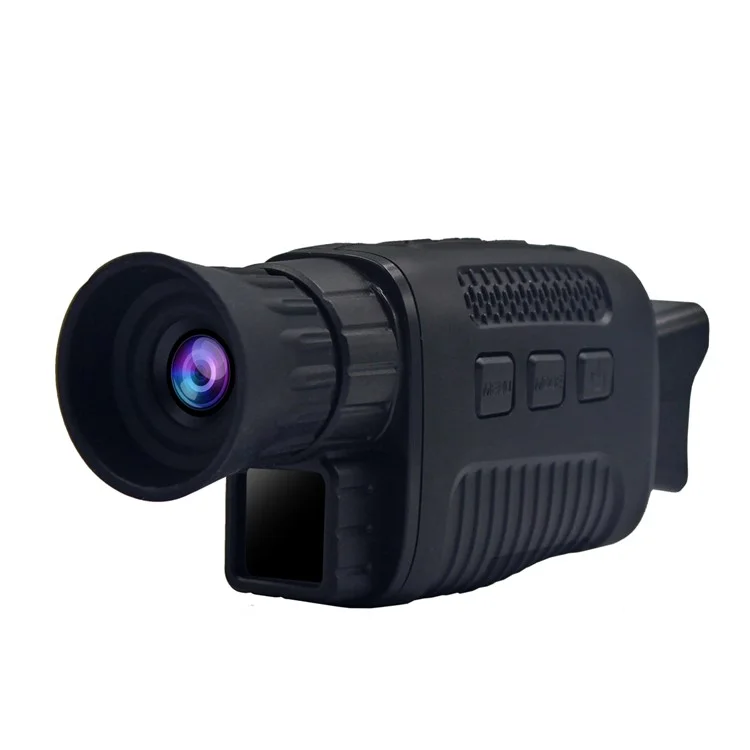 NV1000 Cámara Monocular de Visión Nocturna Infrarroja IR Digital para Caza y Camping Exterior - Negro 