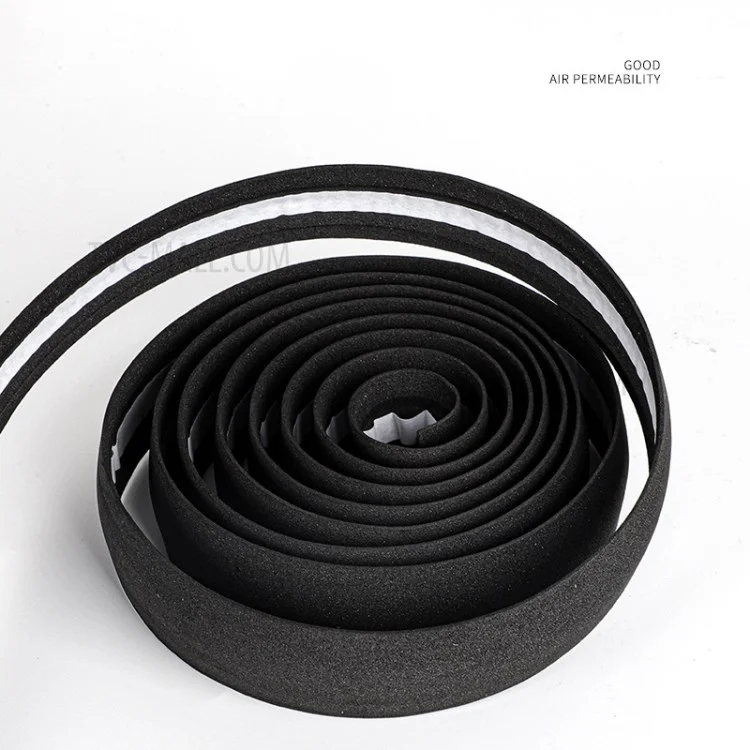 WEST BIKING YP1602782 Cycling Handlebar Tape Shockproof Cycling Wrap with End Plug and Bike Bell - Black