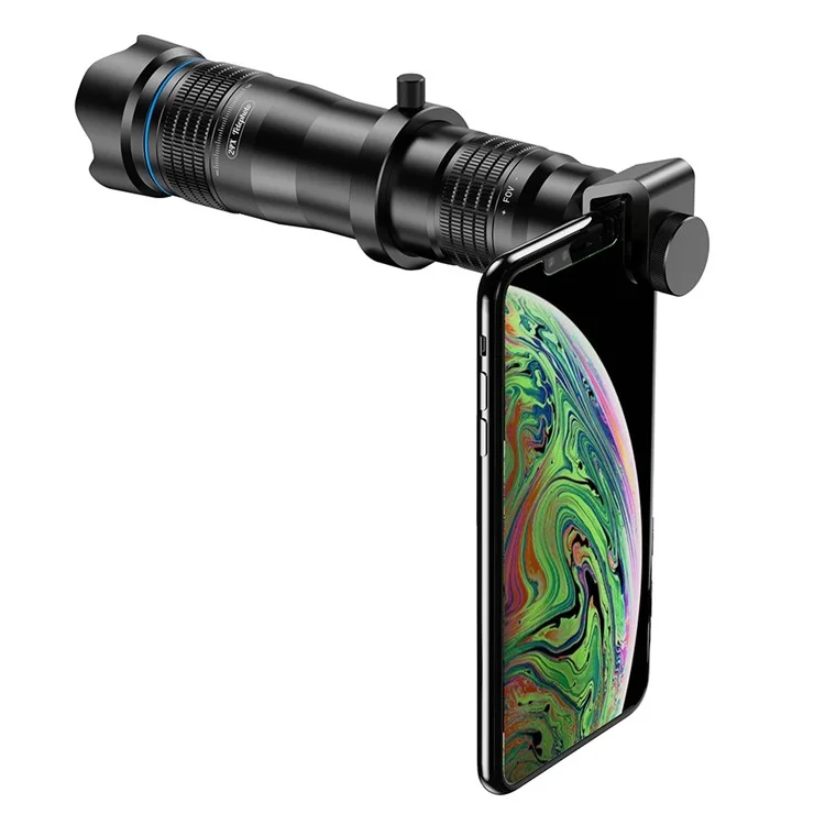 APEXEL APL-JS36XJJ04 Objetivo Telefoto HD 36X para Cámara de Teléfono con Mini Trípode para Smartphone