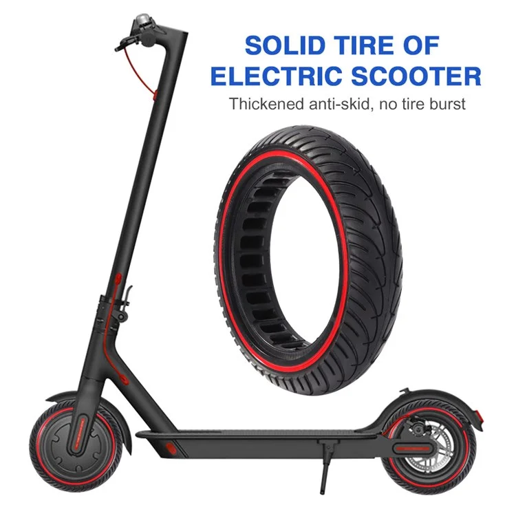 Neumático Sólido de 8.5 Pulgadas para Xiaomi M365/Pro/Pro 2 Scooter Eléctrico, Neumático de Goma Engrosado de Panal