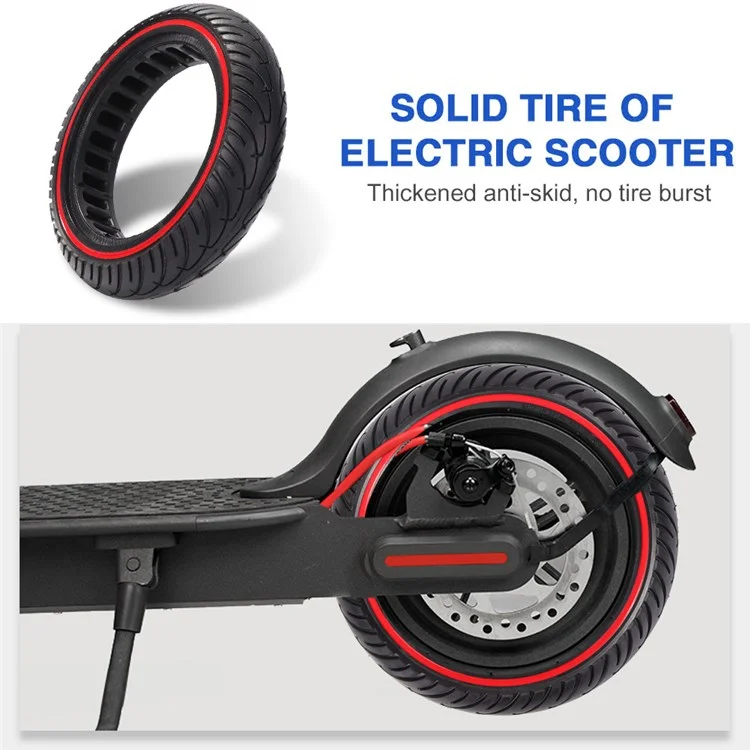 Neumático Sólido de 8.5 Pulgadas para Xiaomi M365/Pro/Pro 2 Scooter Eléctrico, Neumático de Goma Engrosado de Panal