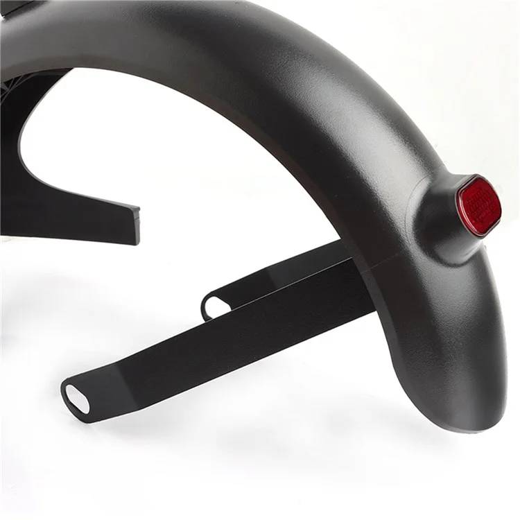 Для Ninebot Max G30 Electric Scooter Rear Fender Mudguard Aluminum Alloy Support Bracket - Black