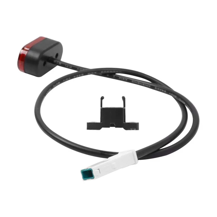 Luz trasera del guardabarros para la escúter eléctrica Ninebot Max G30, luz LED de advertencia trasera