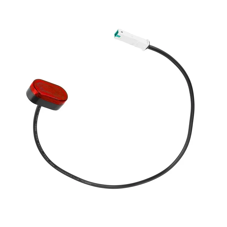 Para Ninebot G30 Max Luz Traseira Luz Traseira Luz de Aviso de Segurança Brilhante Lâmpada com Parafusos