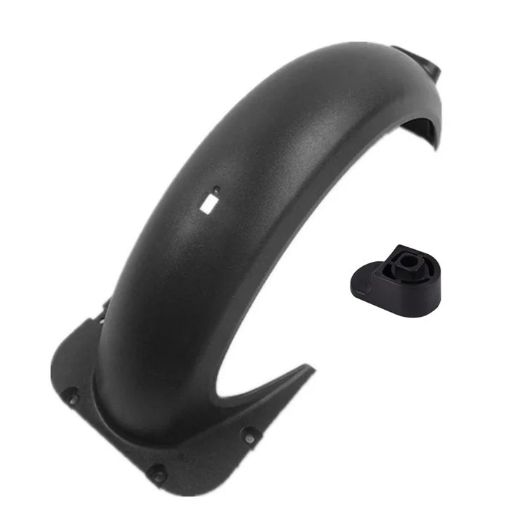 Rear Fender Kit for Ninebot G30 Max Electric Scooter Back Mudguard with Tail Light Replacement Accessory - Red