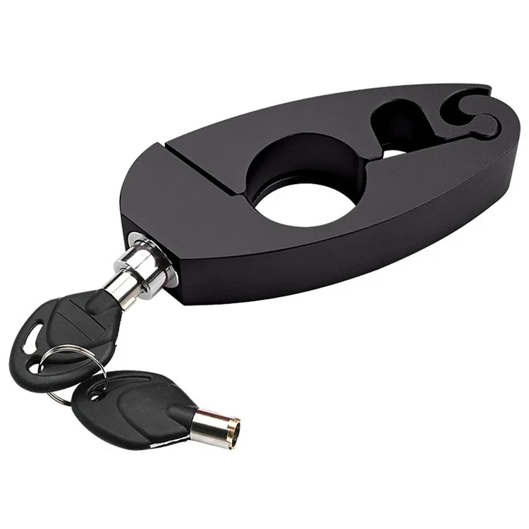 For Xiaomi M365 / Ninebot ES2 / ES3 / ES4 Safety Lock Electric Scooter Handlebar Lock Anti-theft Lock - Black