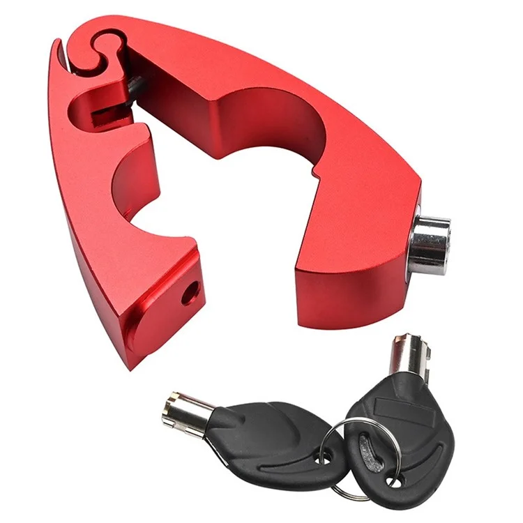 For Xiaomi M365 / Ninebot ES2 / ES3 / ES4 Safety Lock Electric Scooter Handlebar Lock Anti-theft Lock - Black