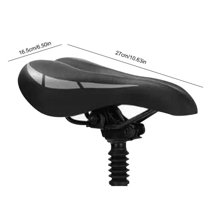 Für Xiaomi M365 Elektrischen Roller Sattel Verstellbarer Stoßabsorbierender Sitz Ersatzteile - Schwarz