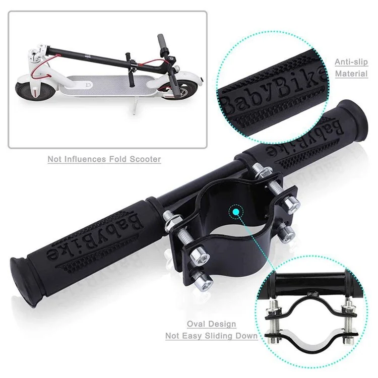 Universal Kids Safety Handlebar for Electric Scooter, Handle Grip Bar Safe Holder for Electric Skatebaord