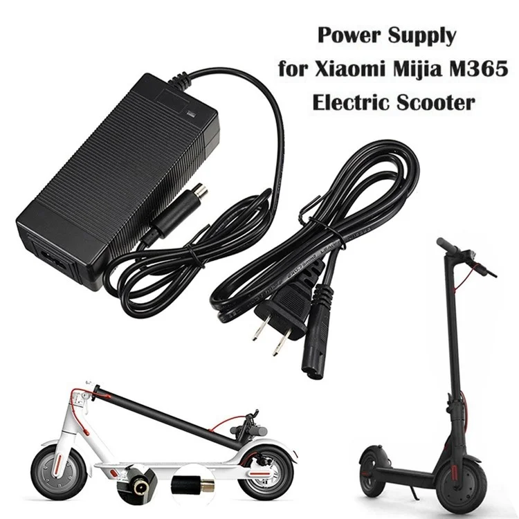42V 2A Battery Charger with 1m Cable for Xiaomi Electric Scooter M365 / Pro / Pro2 - EU Plug