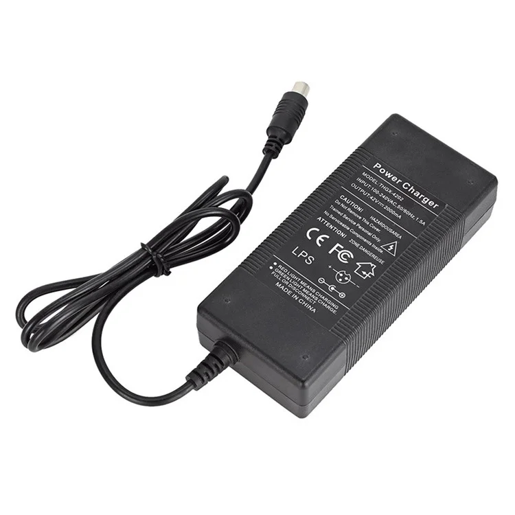 42V 2A Battery Charger with 1m Cable for Xiaomi Electric Scooter M365 / Pro / Pro2 - EU Plug