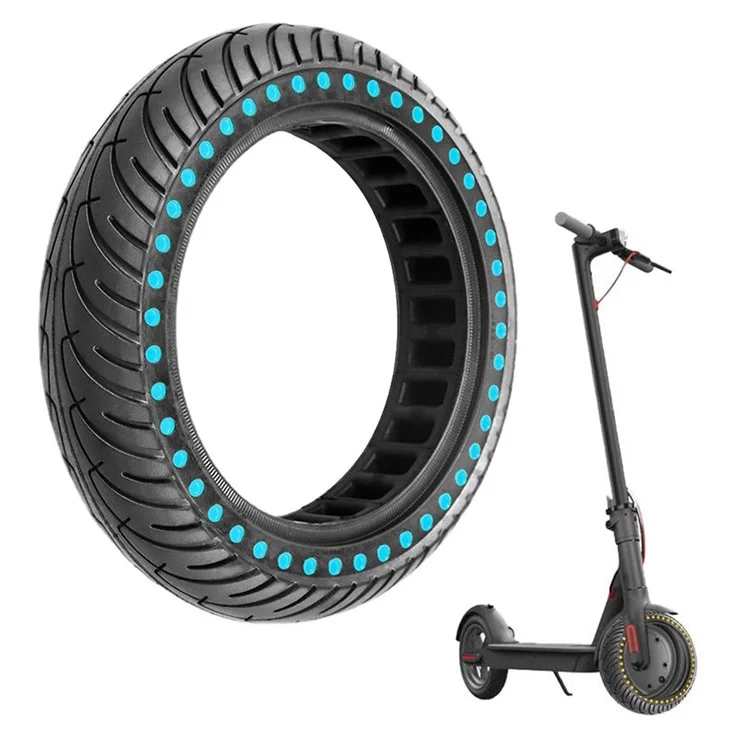 Para Xiaomi M365 / M365 Pro / Scooter Elétrico Pro 2 Electric 8,5 Polegadas Anti-deslizamento Scooter de Borracha Externo Pneu Que Absorve o Pneu Sólido - Azul