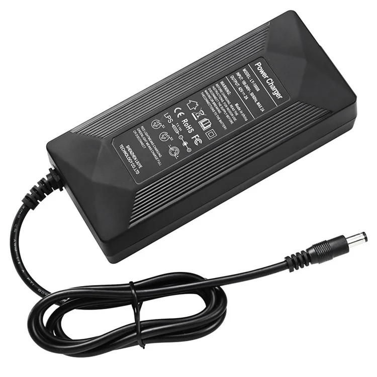 CITYNEYE Electric Scooter Charger 42V 2A E-Scooter Power Supply Charging Kit with 4 Convertor Lines - EU Plug