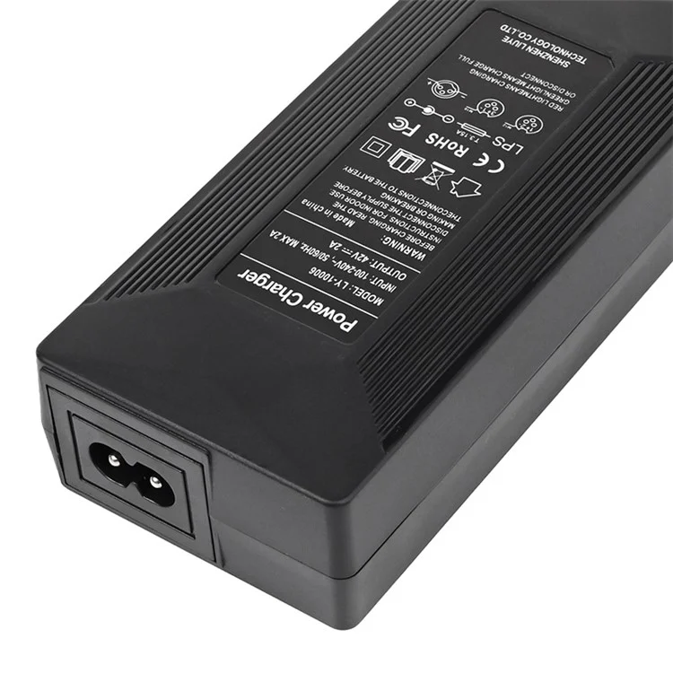 CITYNEYE Electric Scooter Charger 42V 2A E-Scooter Power Supply Charging Kit with 4 Convertor Lines - EU Plug