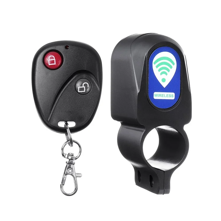 Anti-Theft Bike Lock 105db Alarm Security Lock Smart Wireless Remote Control Bike Bicycle Alarm Siren Cycling Lock