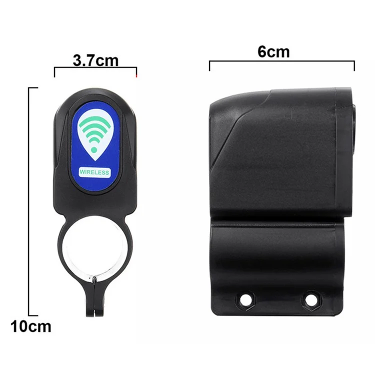 Anti-Theft Bike Lock 105db Alarm Security Lock Smart Wireless Remote Control Bike Bicycle Alarm Siren Cycling Lock