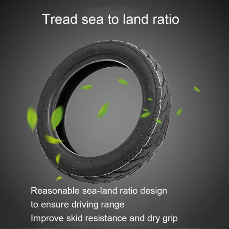 2Pcs / Set 10-inch Tire for Ninebot F20 / F25 / F30 / F40 Electric Scooter Outer Tire with Inner Tube Tire Replacement