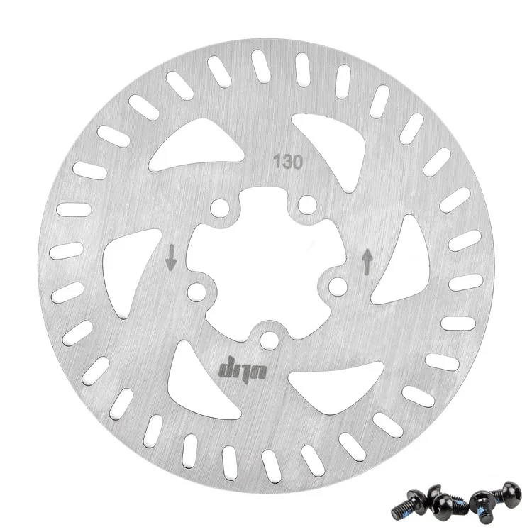 Disque de frein ULIP 130 mm 5 trous pour la trottinette électrique Xiaomi 4 Pro (avec 6 vis)