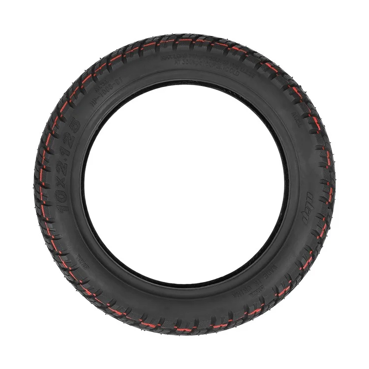 Pneus en caoutchouc ULIP pour Ninebot F20 F25 F30 F40 Scooter électrique 0x2,125" Pneu de remplacement à vide avec buse