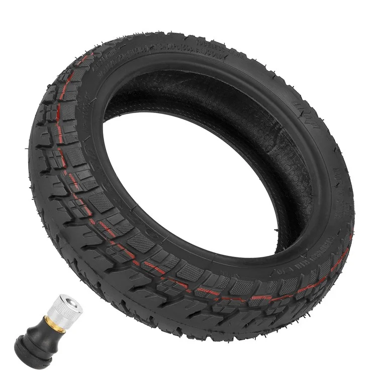 ULIP pour KQI3 / KQI3 PRO / KQI3 MAX / KQI3 Sport Scooter électrique Pneus en caoutchouc 9,5*2,5" Pneu de remplacement à aspiration avec buse droite