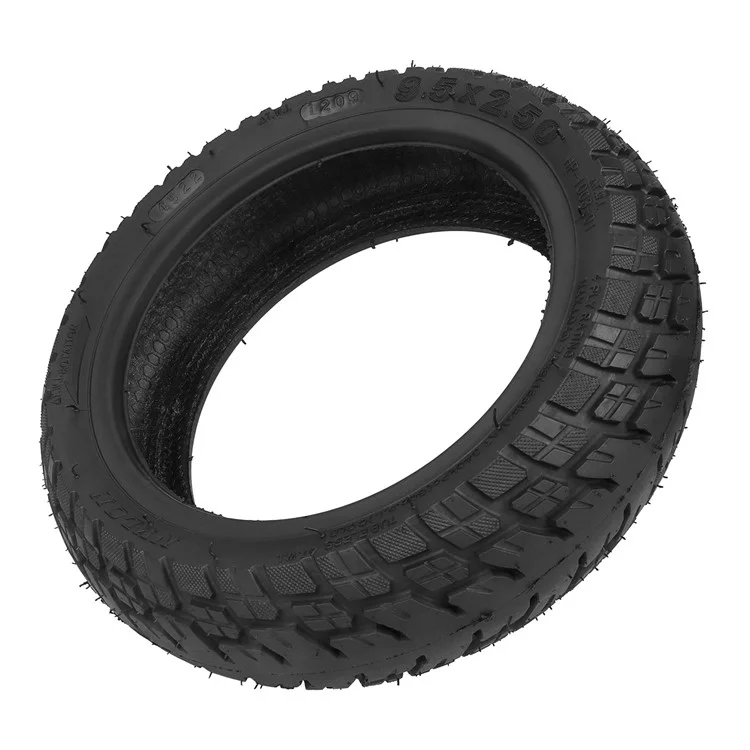 ULIP pour KQI3 / KQI3 PRO / KQI3 MAX / KQI3 Sport Scooter électrique Pneus en caoutchouc 9,5*2,5" Pneu de remplacement à aspiration avec buse droite