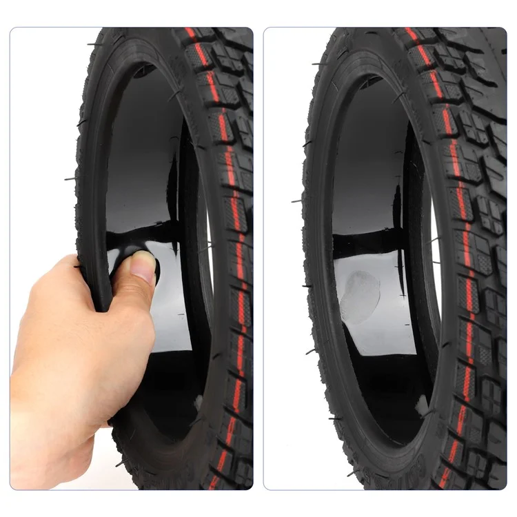 ULIP Pour Ninebot Max G30 Scooter électrique Pneu en caoutchouc 60/70-6,5" Pneus à auto-réparation tout-terrain avec buse