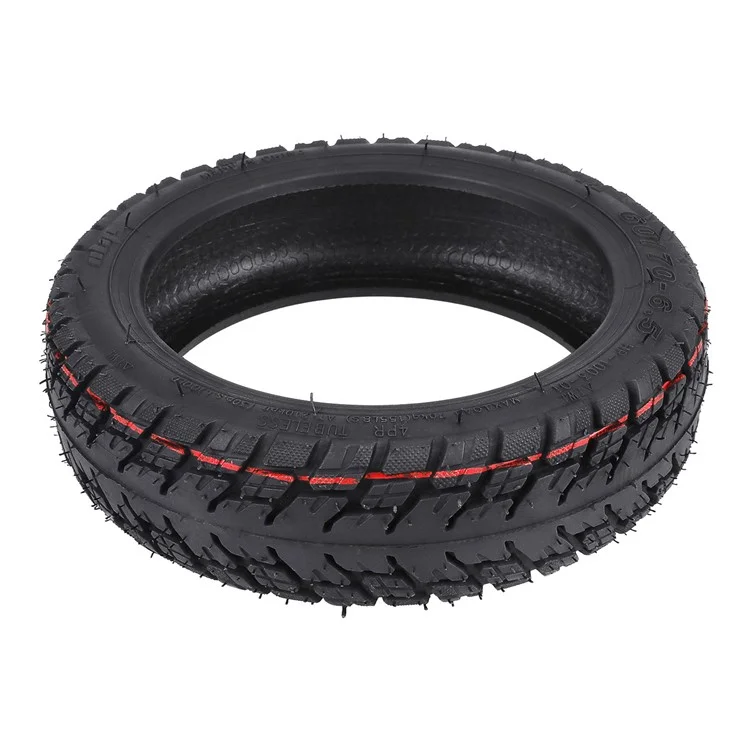 Pneus Vacuum Tout-Terrain ULIP pour Ninebot Max G30 Scooter Électrique 60 / 70-6.5" Pneu en Caoutchouc avec Raccord