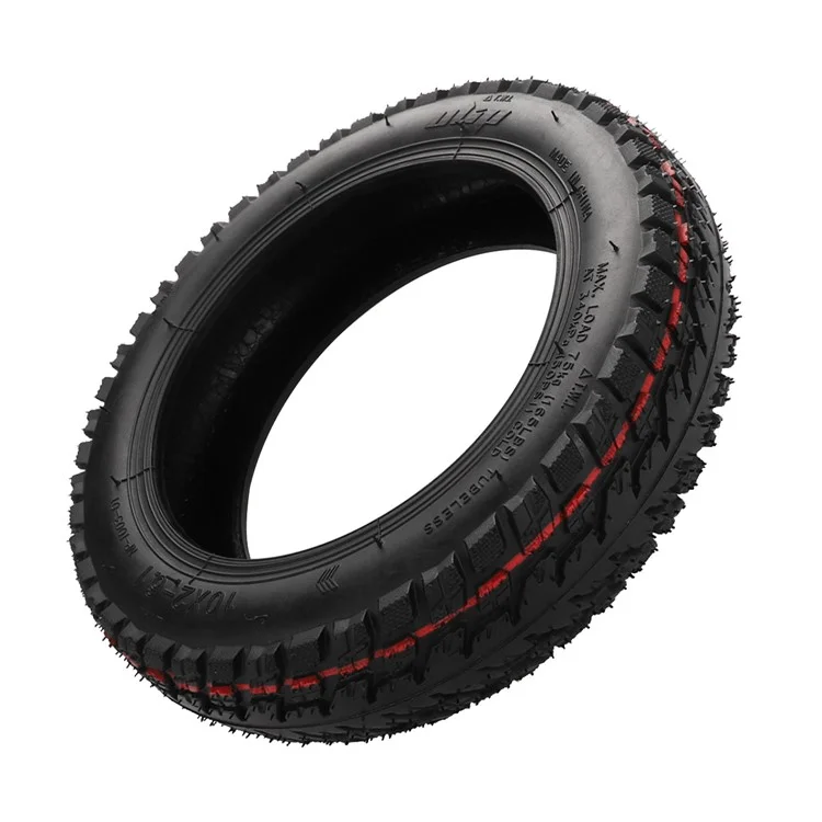 ULIP Pour Xiaomi M365 / Pro / Pro2 / 1S / Xiaomi 3 / Lite Scooter Électrique Pneu en Caoutchouc 10x2-6.1" Pneus à Vide avec Valve
