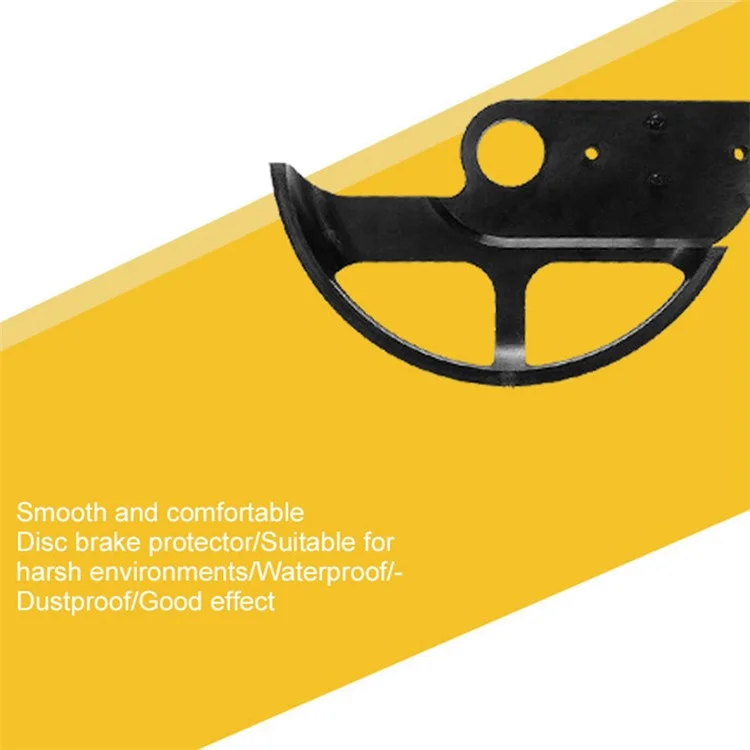 Brake Disc Cover for Xiaomi M365 / Pro / Pro 2 / 1S Electric Scooter Rear Wheel Braker Disc Protection Guard - Black