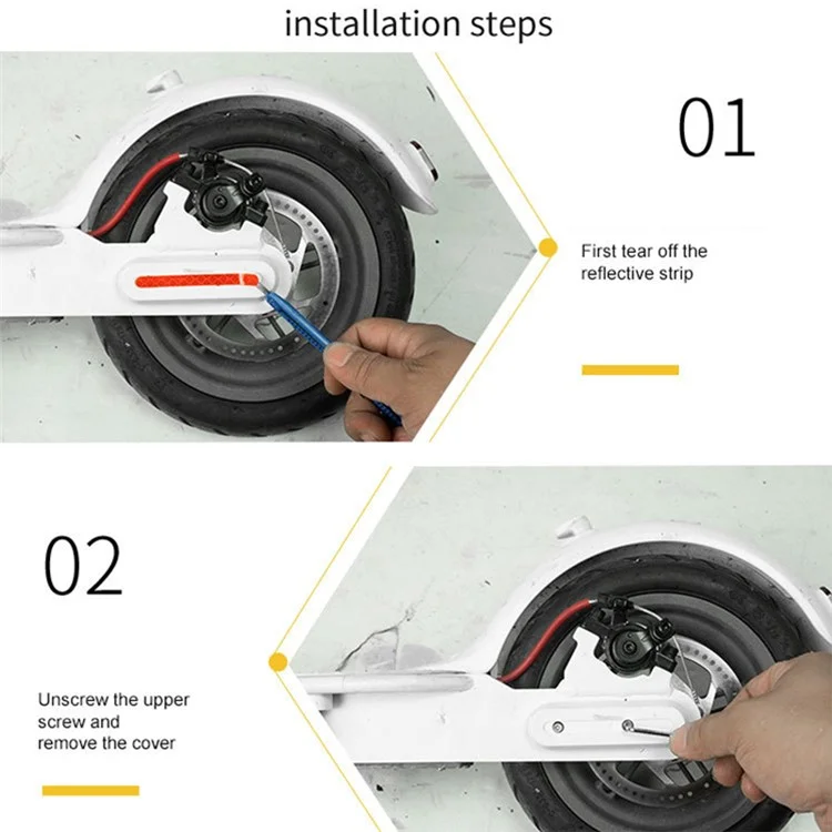 Brake Disc Cover for Xiaomi M365 / Pro / Pro 2 / 1S Electric Scooter Rear Wheel Braker Disc Protection Guard - Black