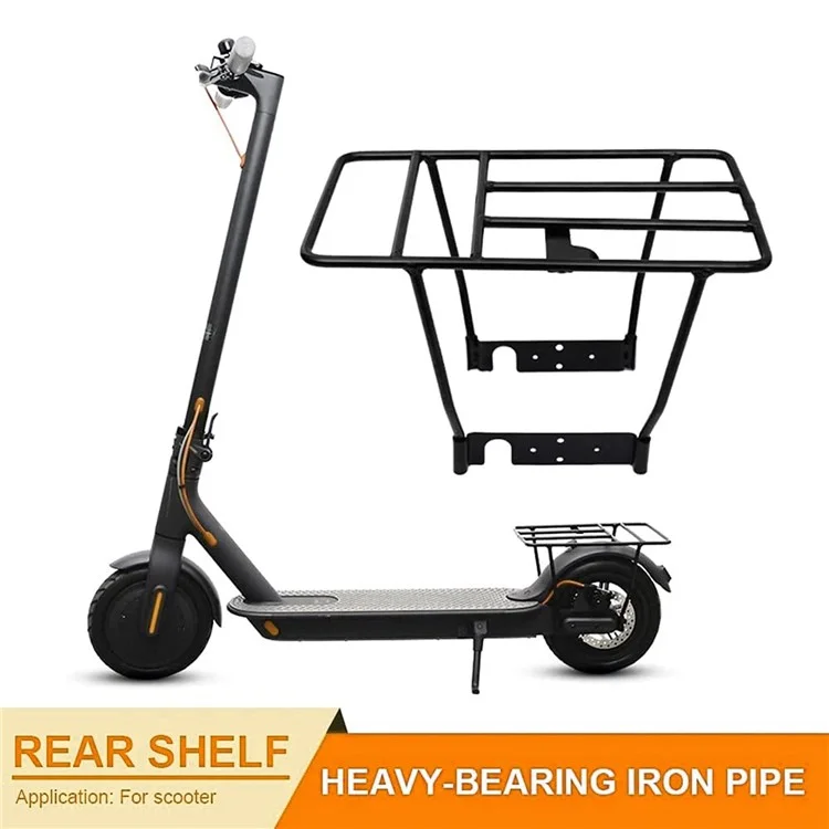 Para Xiaomi M365 / 1S / Pro Scooter Elétrico Prateleira Traseira de Metal Rack de Armazenamento de Bagagem