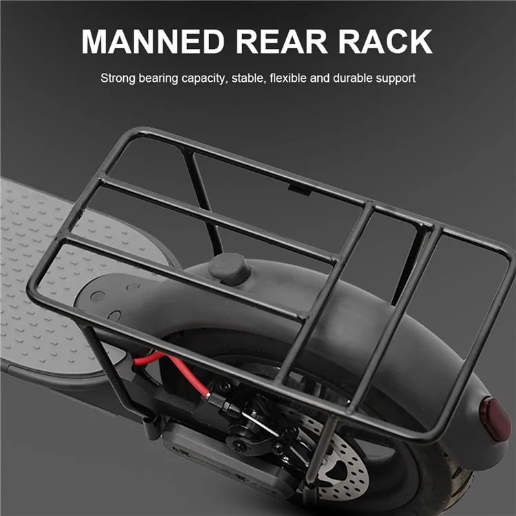 Para Xiaomi M365 / 1S / Pro Scooter Elétrico Prateleira Traseira de Metal Rack de Armazenamento de Bagagem
